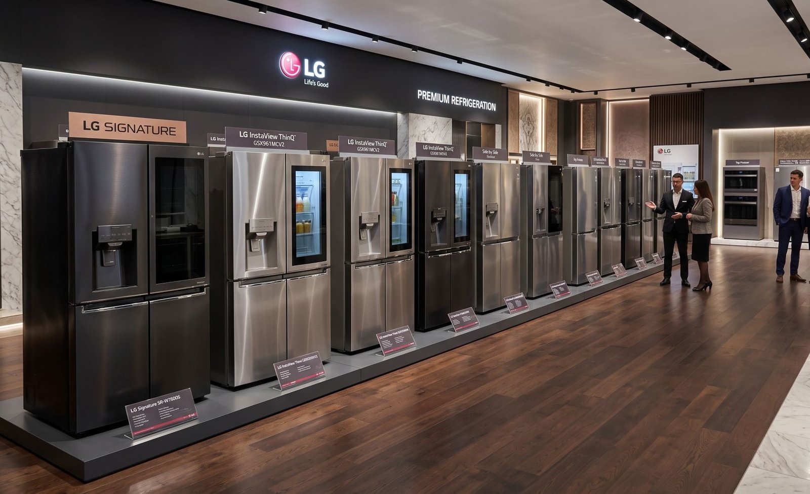 LG Fridge Models Showcase