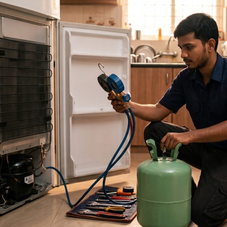 img refrigerator gas filling in bangalore - cooling techno.in